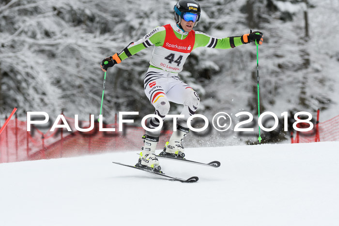 FIS NJR Riesenslalom Herren Lenggries 2.2.2018