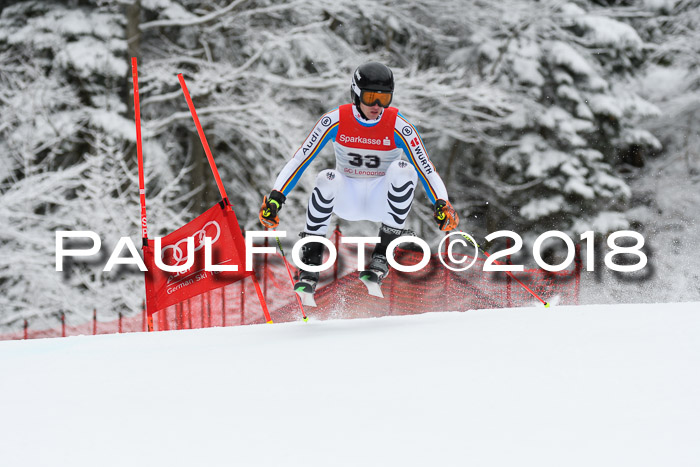 FIS NJR Riesenslalom Herren Lenggries 2.2.2018