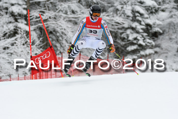 FIS NJR Riesenslalom Herren Lenggries 2.2.2018