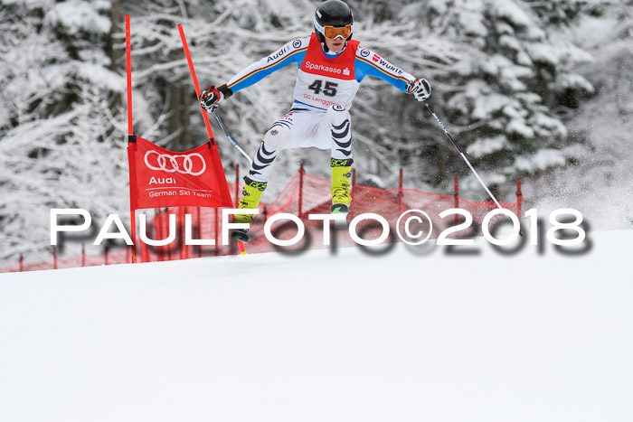FIS NJR Riesenslalom Herren Lenggries 2.2.2018