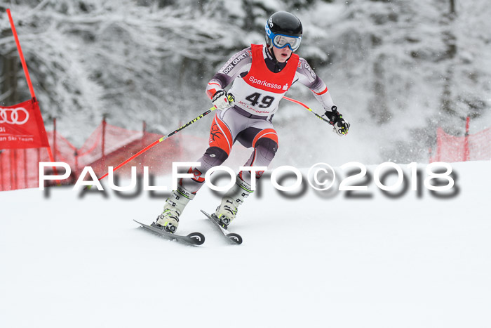 FIS NJR Riesenslalom Herren Lenggries 2.2.2018