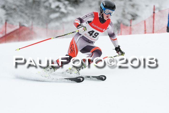 FIS NJR Riesenslalom Herren Lenggries 2.2.2018