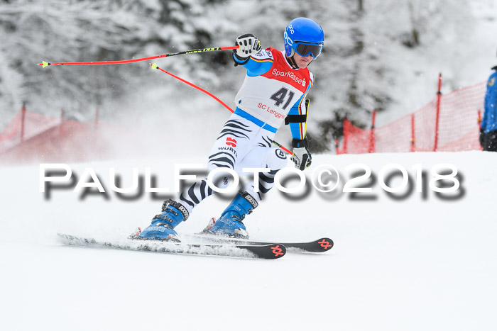 FIS NJR Riesenslalom Herren Lenggries 2.2.2018