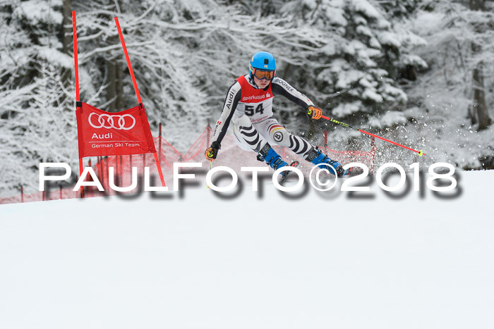 FIS NJR Riesenslalom Herren Lenggries 2.2.2018