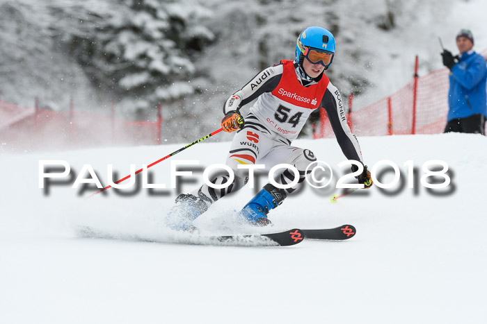 FIS NJR Riesenslalom Herren Lenggries 2.2.2018