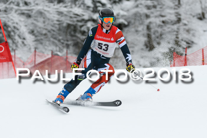 FIS NJR Riesenslalom Herren Lenggries 2.2.2018