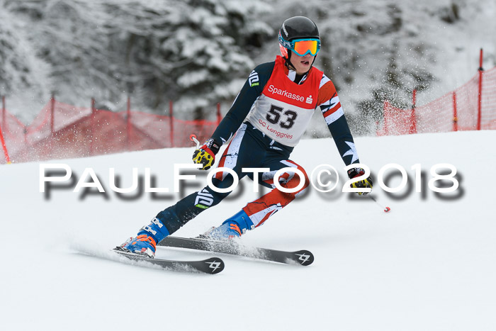 FIS NJR Riesenslalom Herren Lenggries 2.2.2018