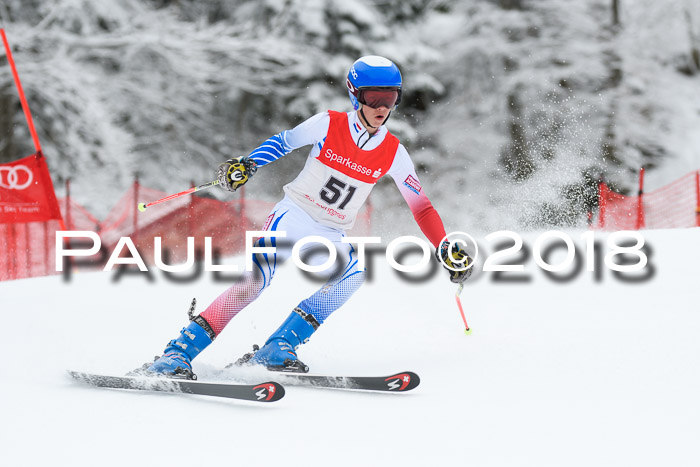 FIS NJR Riesenslalom Herren Lenggries 2.2.2018