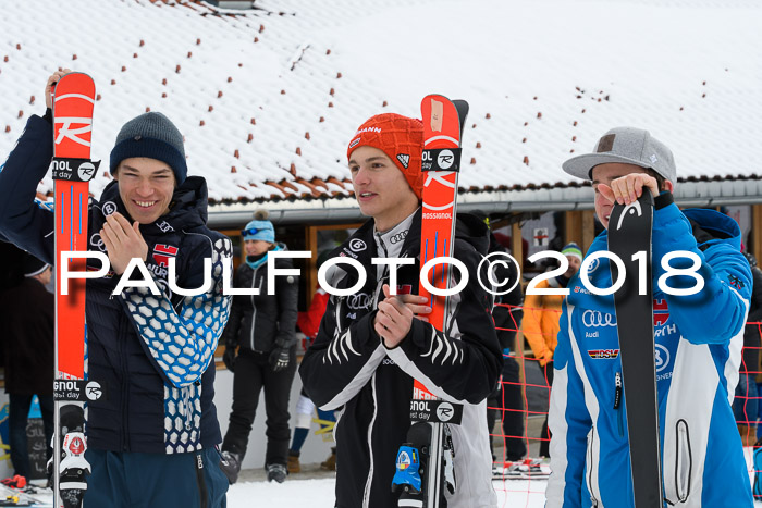 FIS NJR Riesenslalom Herren Lenggries 2.2.2018