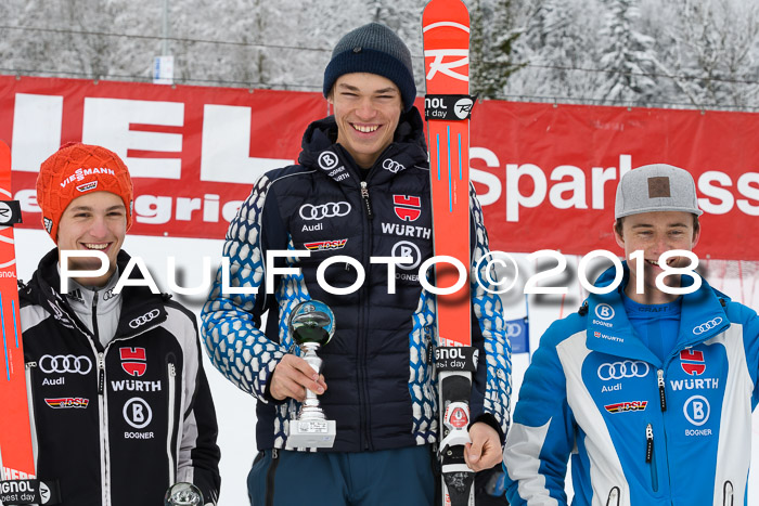 FIS NJR Riesenslalom Herren Lenggries 2.2.2018