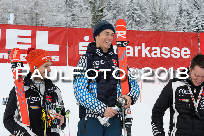FIS NJR Riesenslalom Herren Lenggries 2.2.2018