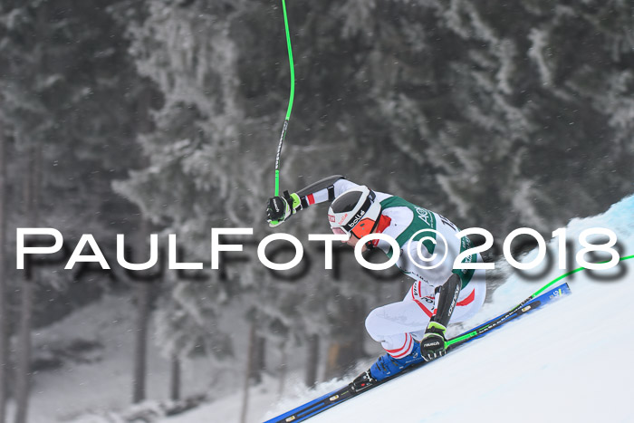 FIS Super-G Herren 08.02.2018