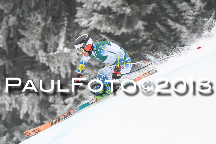 FIS Super-G Herren 08.02.2018