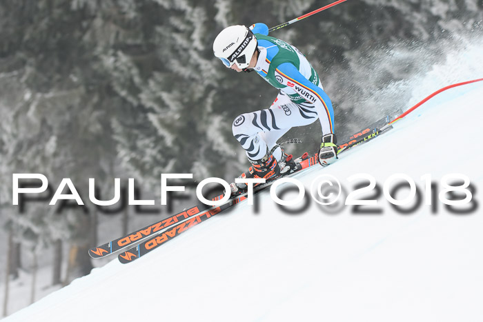 FIS Super-G Herren 08.02.2018