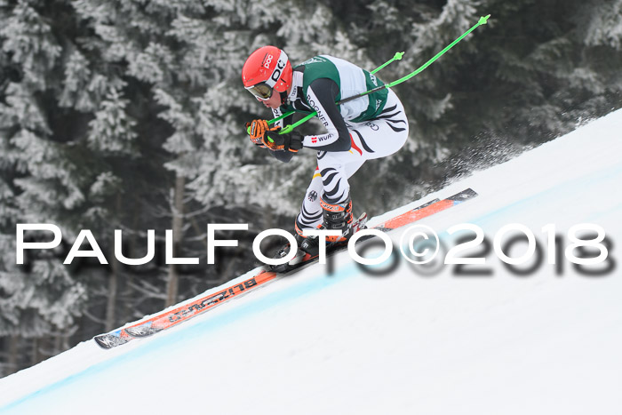 FIS Super-G Herren 08.02.2018