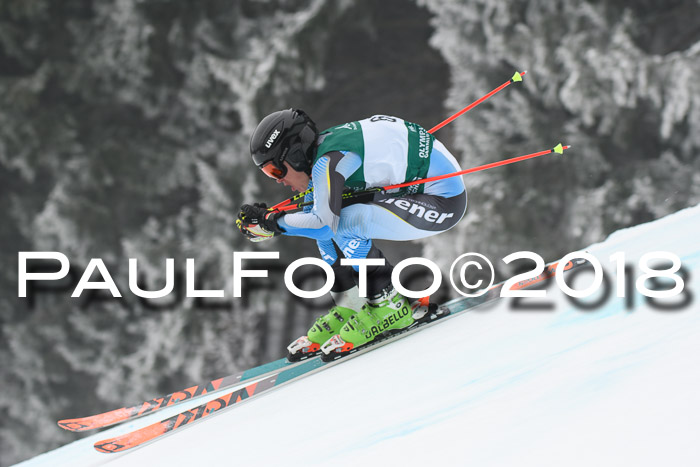 FIS Super-G Herren 08.02.2018