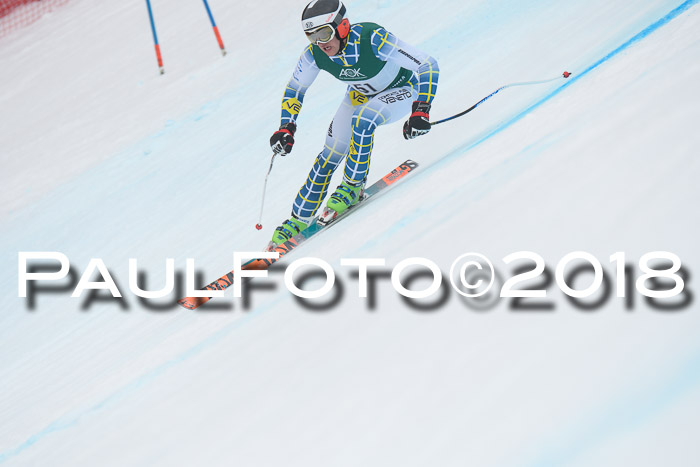 FIS Super-G Herren 08.02.2018