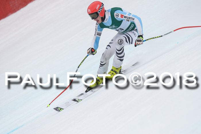 FIS Super-G Herren 08.02.2018
