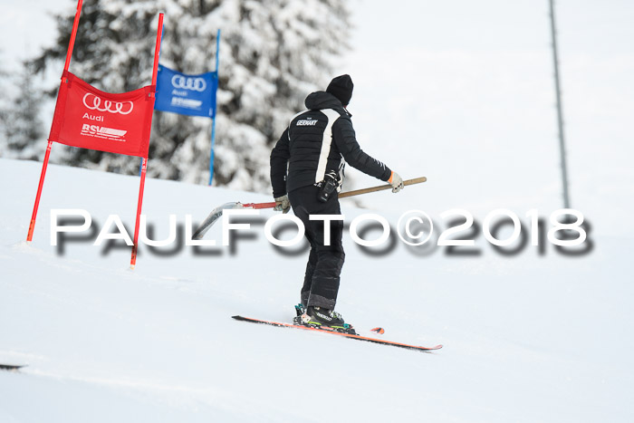 FIS Riesenslalom, Damen + Herren, Oberjoch, Bay. Jugendmeisterschaft, 14.02.2018