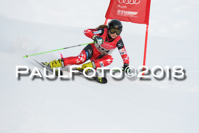 FIS Riesenslalom, Damen + Herren, Oberjoch, Bay. Jugendmeisterschaft, 14.02.2018