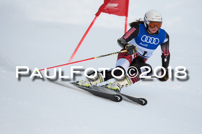 FIS Riesenslalom, Damen + Herren, Oberjoch, Bay. Jugendmeisterschaft, 14.02.2018