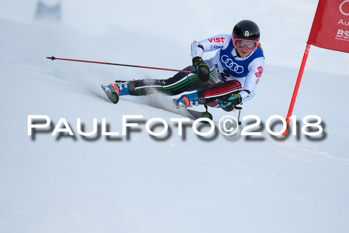 FIS Riesenslalom, Damen + Herren, Oberjoch, Bay. Jugendmeisterschaft, 14.02.2018