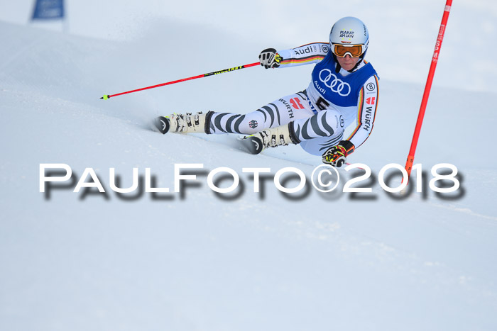 FIS Riesenslalom, Damen + Herren, Oberjoch, Bay. Jugendmeisterschaft, 14.02.2018