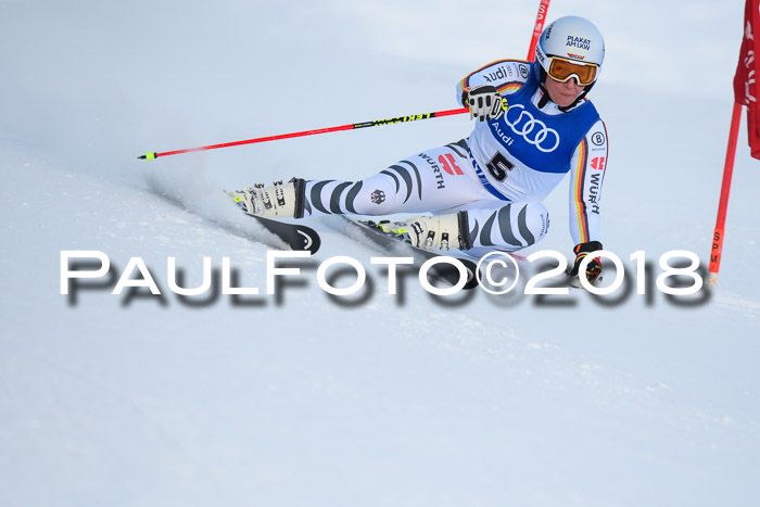 FIS Riesenslalom, Damen + Herren, Oberjoch, Bay. Jugendmeisterschaft, 14.02.2018