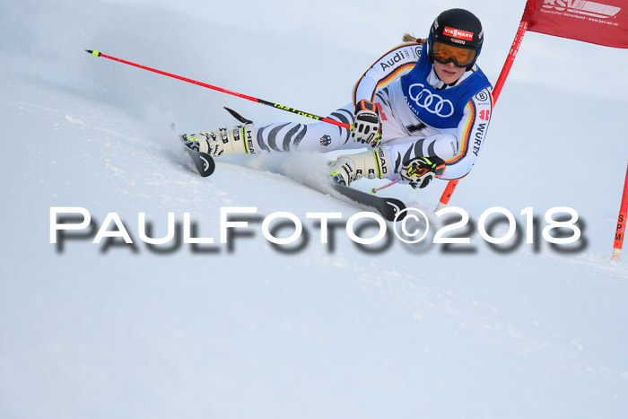 FIS Riesenslalom, Damen + Herren, Oberjoch, Bay. Jugendmeisterschaft, 14.02.2018