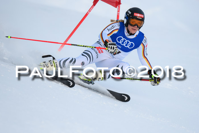 FIS Riesenslalom, Damen + Herren, Oberjoch, Bay. Jugendmeisterschaft, 14.02.2018