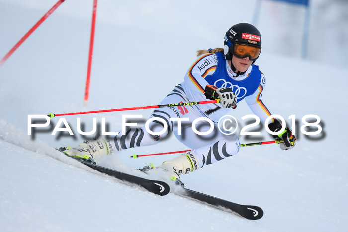 FIS Riesenslalom, Damen + Herren, Oberjoch, Bay. Jugendmeisterschaft, 14.02.2018