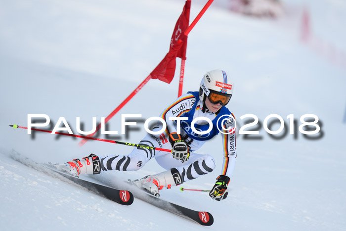 FIS Riesenslalom, Damen + Herren, Oberjoch, Bay. Jugendmeisterschaft, 14.02.2018