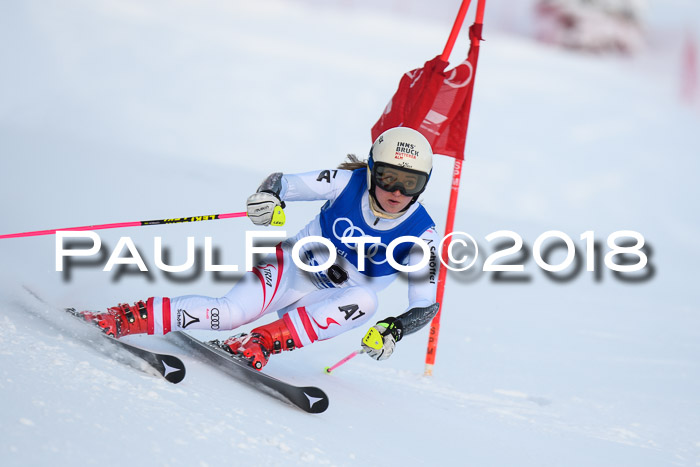 FIS Riesenslalom, Damen + Herren, Oberjoch, Bay. Jugendmeisterschaft, 14.02.2018