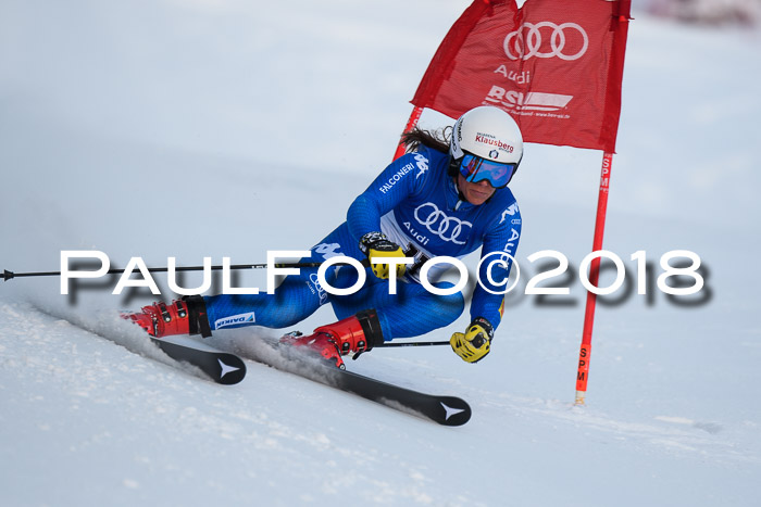 FIS Riesenslalom, Damen + Herren, Oberjoch, Bay. Jugendmeisterschaft, 14.02.2018