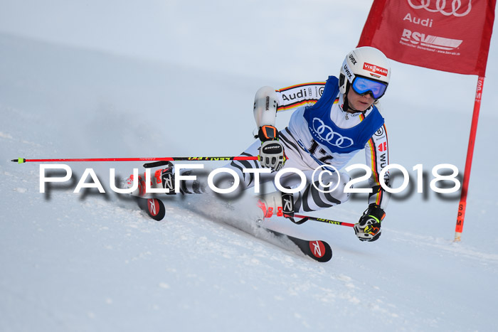 FIS Riesenslalom, Damen + Herren, Oberjoch, Bay. Jugendmeisterschaft, 14.02.2018