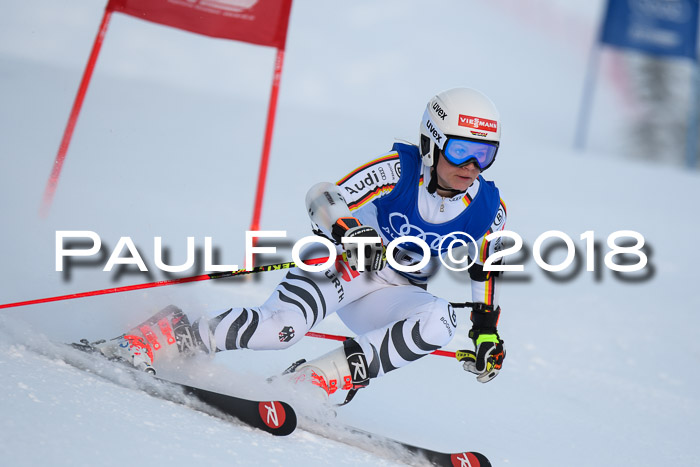 FIS Riesenslalom, Damen + Herren, Oberjoch, Bay. Jugendmeisterschaft, 14.02.2018