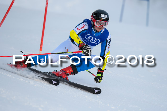 FIS Riesenslalom, Damen + Herren, Oberjoch, Bay. Jugendmeisterschaft, 14.02.2018