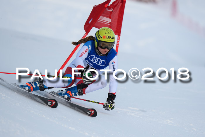 FIS Riesenslalom, Damen + Herren, Oberjoch, Bay. Jugendmeisterschaft, 14.02.2018