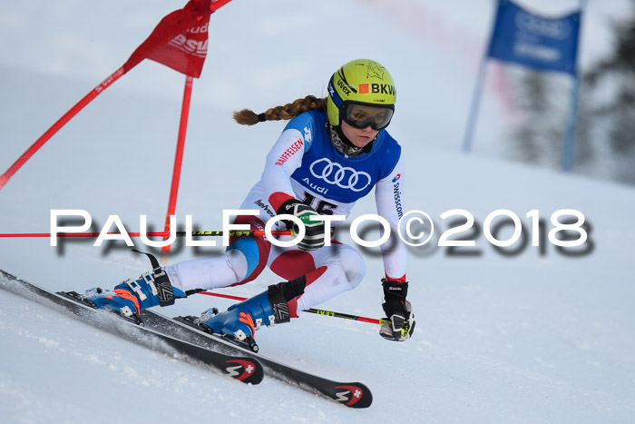FIS Riesenslalom, Damen + Herren, Oberjoch, Bay. Jugendmeisterschaft, 14.02.2018