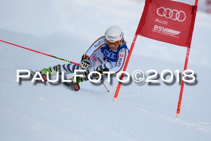 FIS Riesenslalom, Damen + Herren, Oberjoch, Bay. Jugendmeisterschaft, 14.02.2018