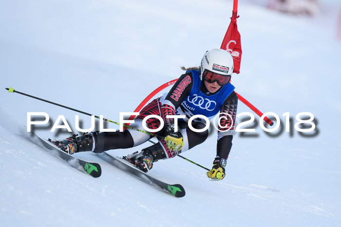 FIS Riesenslalom, Damen + Herren, Oberjoch, Bay. Jugendmeisterschaft, 14.02.2018