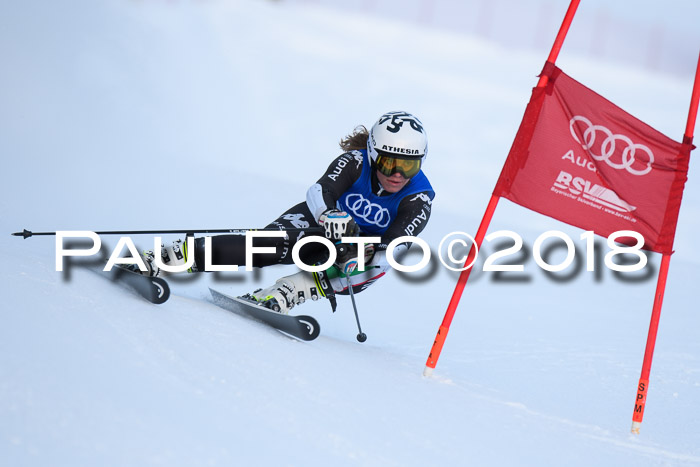 FIS Riesenslalom, Damen + Herren, Oberjoch, Bay. Jugendmeisterschaft, 14.02.2018