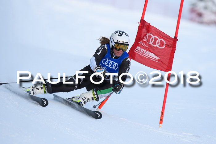 FIS Riesenslalom, Damen + Herren, Oberjoch, Bay. Jugendmeisterschaft, 14.02.2018