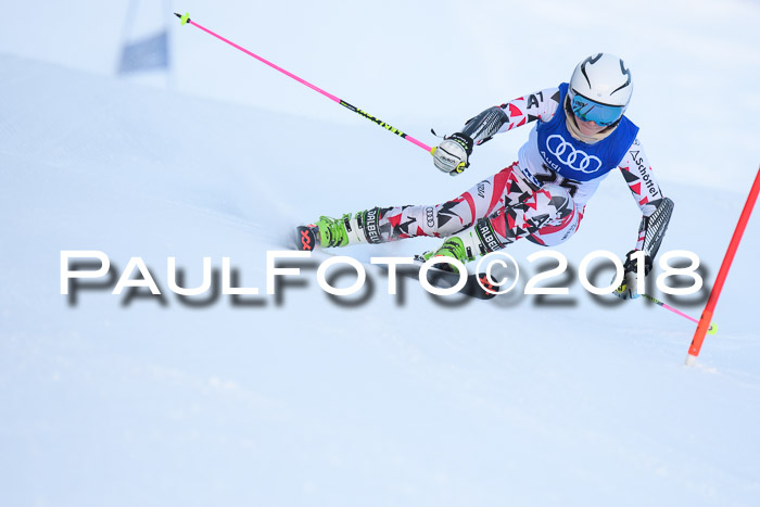 FIS Riesenslalom, Damen + Herren, Oberjoch, Bay. Jugendmeisterschaft, 14.02.2018