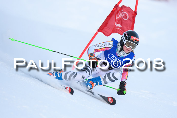 FIS Riesenslalom, Damen + Herren, Oberjoch, Bay. Jugendmeisterschaft, 14.02.2018