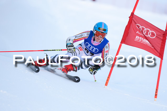 FIS Riesenslalom, Damen + Herren, Oberjoch, Bay. Jugendmeisterschaft, 14.02.2018