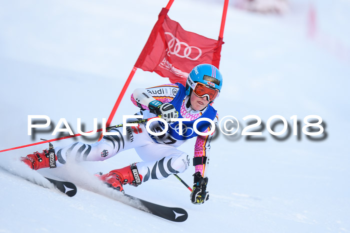 FIS Riesenslalom, Damen + Herren, Oberjoch, Bay. Jugendmeisterschaft, 14.02.2018