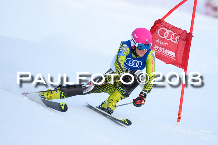 FIS Riesenslalom, Damen + Herren, Oberjoch, Bay. Jugendmeisterschaft, 14.02.2018