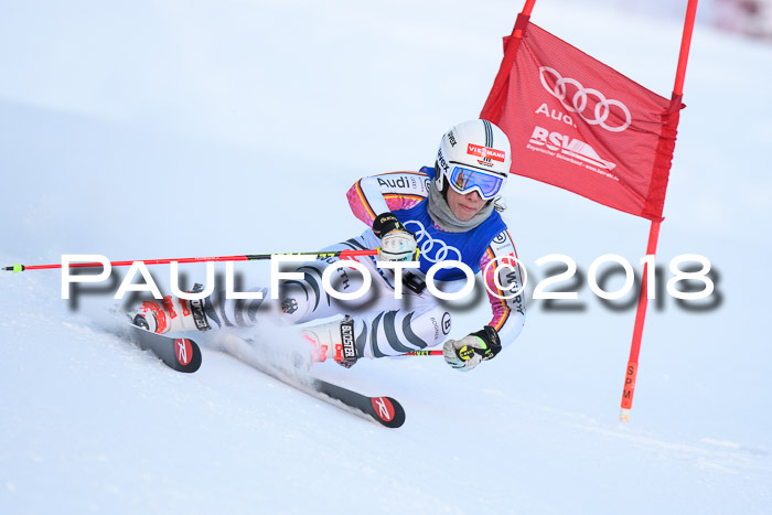 FIS Riesenslalom, Damen + Herren, Oberjoch, Bay. Jugendmeisterschaft, 14.02.2018