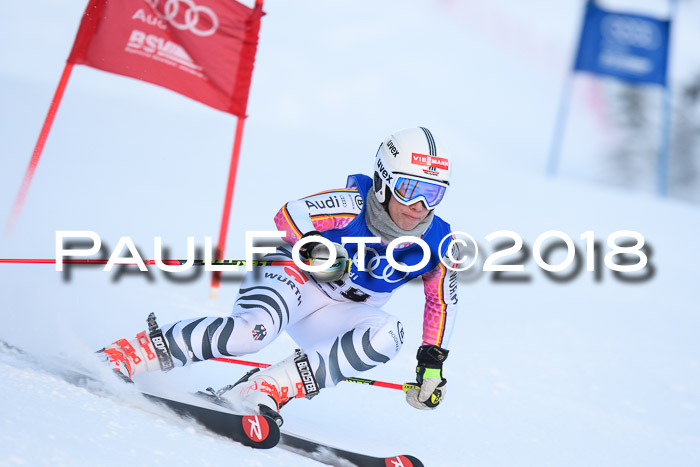 FIS Riesenslalom, Damen + Herren, Oberjoch, Bay. Jugendmeisterschaft, 14.02.2018